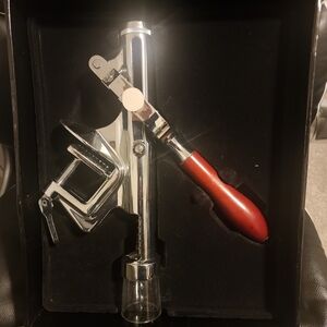 Red and Silver Wing Corkscrew Bar Accessory